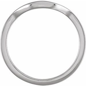 14K White Gold — Matching Band