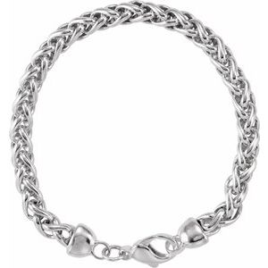 Sterling Silver — Wheat Chain