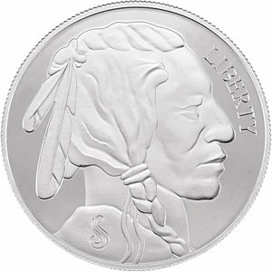 Fine Silver — 1 Oz Stuller Buffalo Silver Round