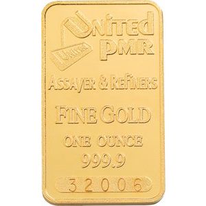 24K Yellow Gold — 1 Oz Gold Bar