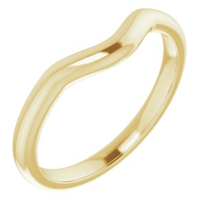 14K Yellow Gold — Bridal Band