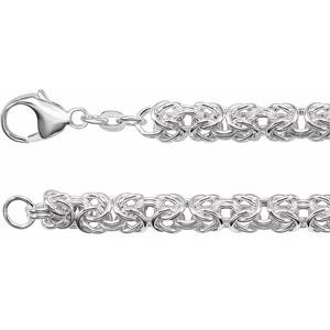 Sterling Silver — Byzantine Chain