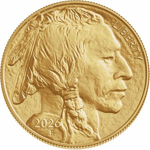 24K Yellow Gold — 2026 1 Oz American Gold Buffalo Coin