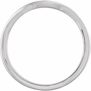 14K White Gold — Matching Band