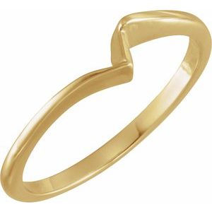 14K Yellow Gold — Matching Band