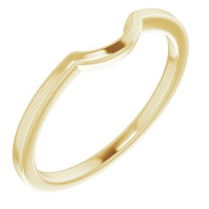 14K Yellow Gold — Matching Band