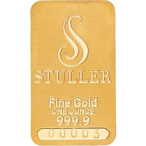 24K Yellow Gold — Stuller 1 Oz Gold Bar