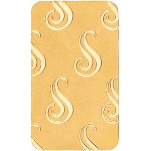 24K Yellow Gold — Stuller 1 Oz Gold Bar