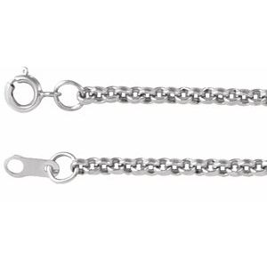 Sterling Silver — Rolo Chain