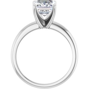 14K White Gold — 2 1/2 Ctw Lab-Grown Diamond Engagement Ring
