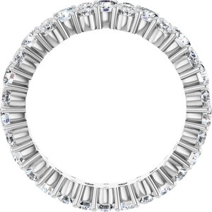 14K White Gold — 1 3/4 Ctw Natural Diamond Eternity Band