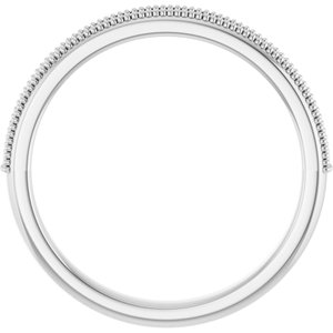 14K White Gold — 1/10 Ctw Natural Diamond Anniversary Band