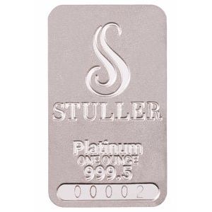 Platinum — Stuller 1 Oz Platinum Bar