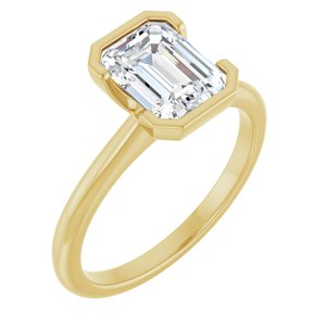 14K Yellow Gold — 1 3/4 Ctw Lab-Grown Diamond Engagement Ring