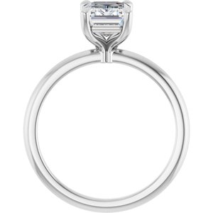 14K White Gold — 1 3/4 Ctw Lab-Grown Diamond Engagement Ring